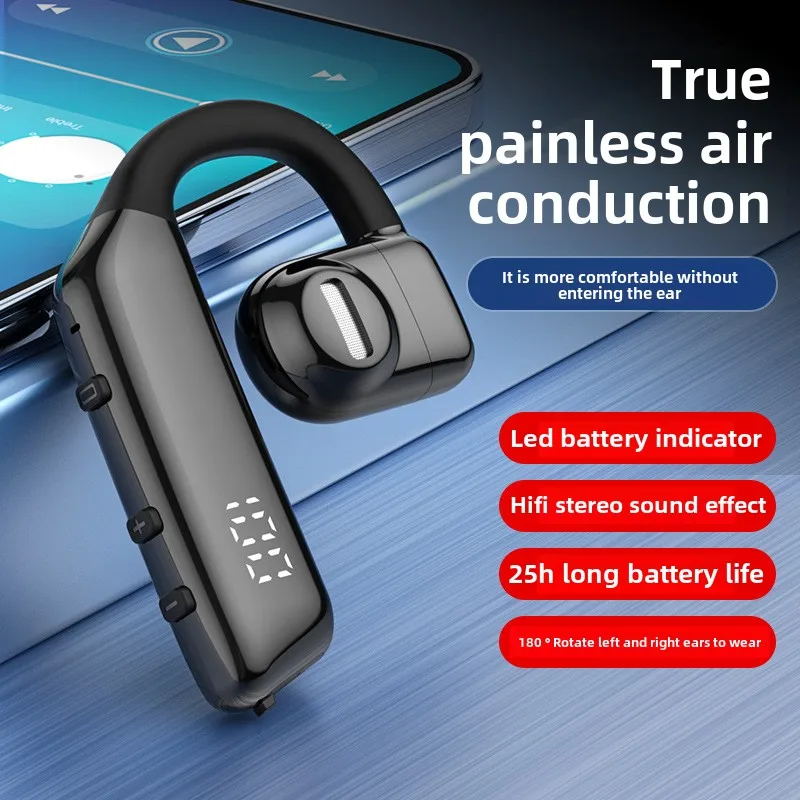 I5 OWS Wireless Bluetooth Earphones Ear Hanging Non In Ear Air Transmission Sports Range Noise Reduction