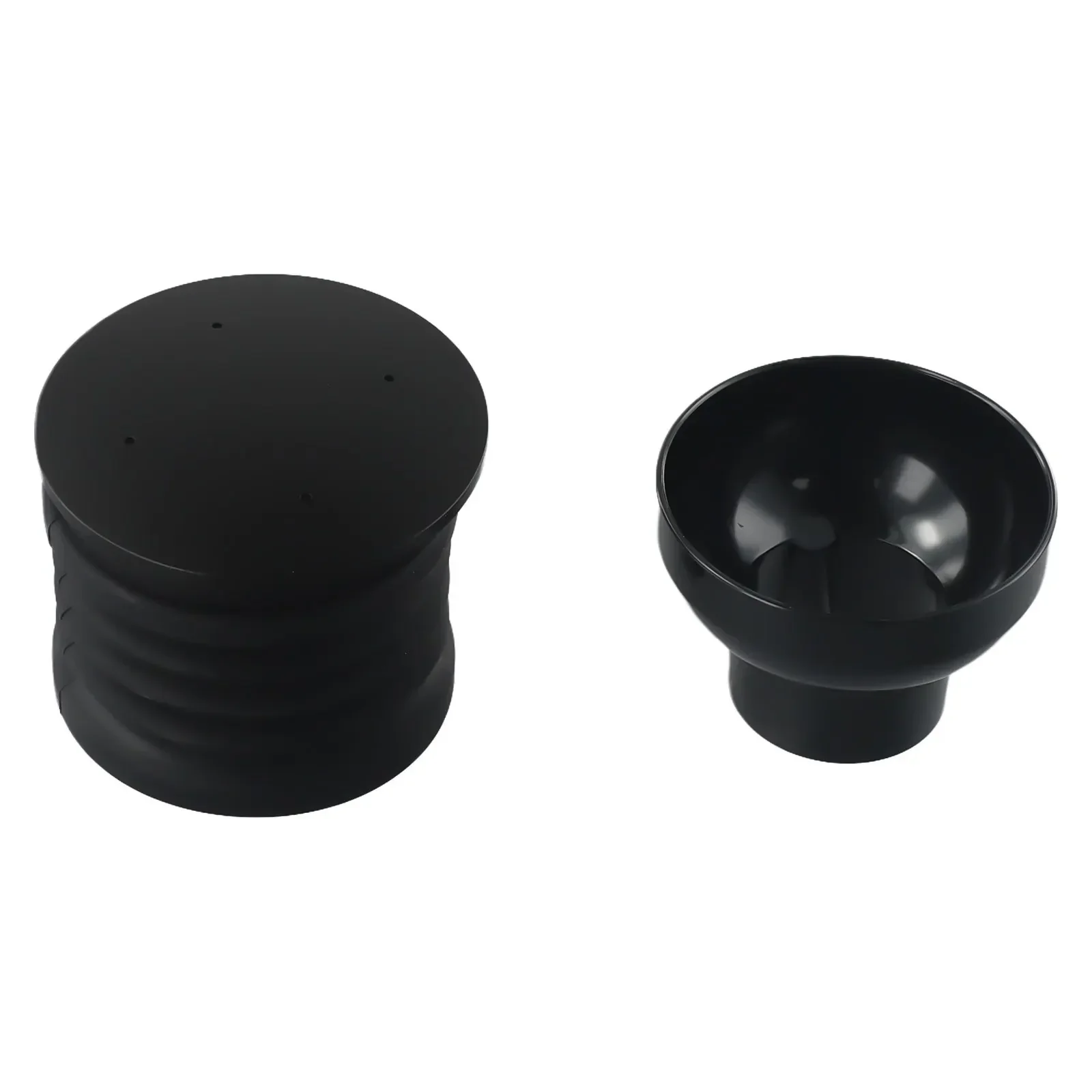 Molinillo de piezas de café, tolva de soplado, alta calidad, 105x84x84mm, 140g de capacidad, electrodomésticos de cocina negros, cafeterías
