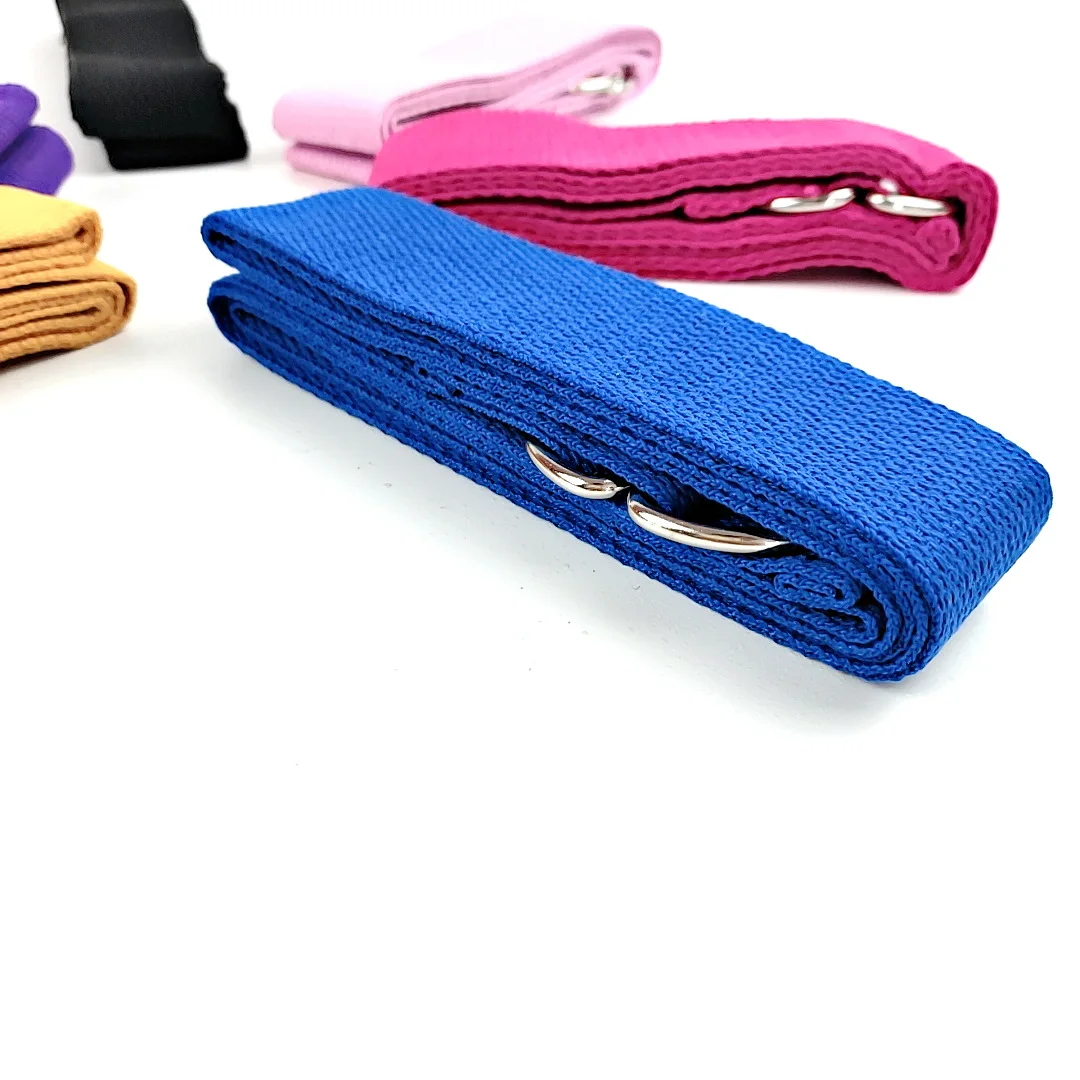 High Quality Yoga Mat Strap Belt Adjustable Sports Sling Shoulder Carry Belt Exercise Stretch Fitness Elastic Yoga Belt