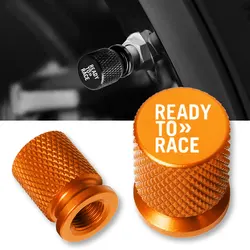 Tire Valve Caps Wheel Tyre Cover CNC Aluminum Alloy For KTM Ready to Race Adv Duke 390 690 790 890 1190 Rc 1290 Adventure