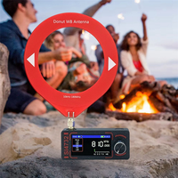 Sturdy SI4732 All Band Radio Receiver 0.5-108Mhz FM AM SSB LSB USB ESP32-S3 Radio  SW MW VHF Radio With Antenna Blue