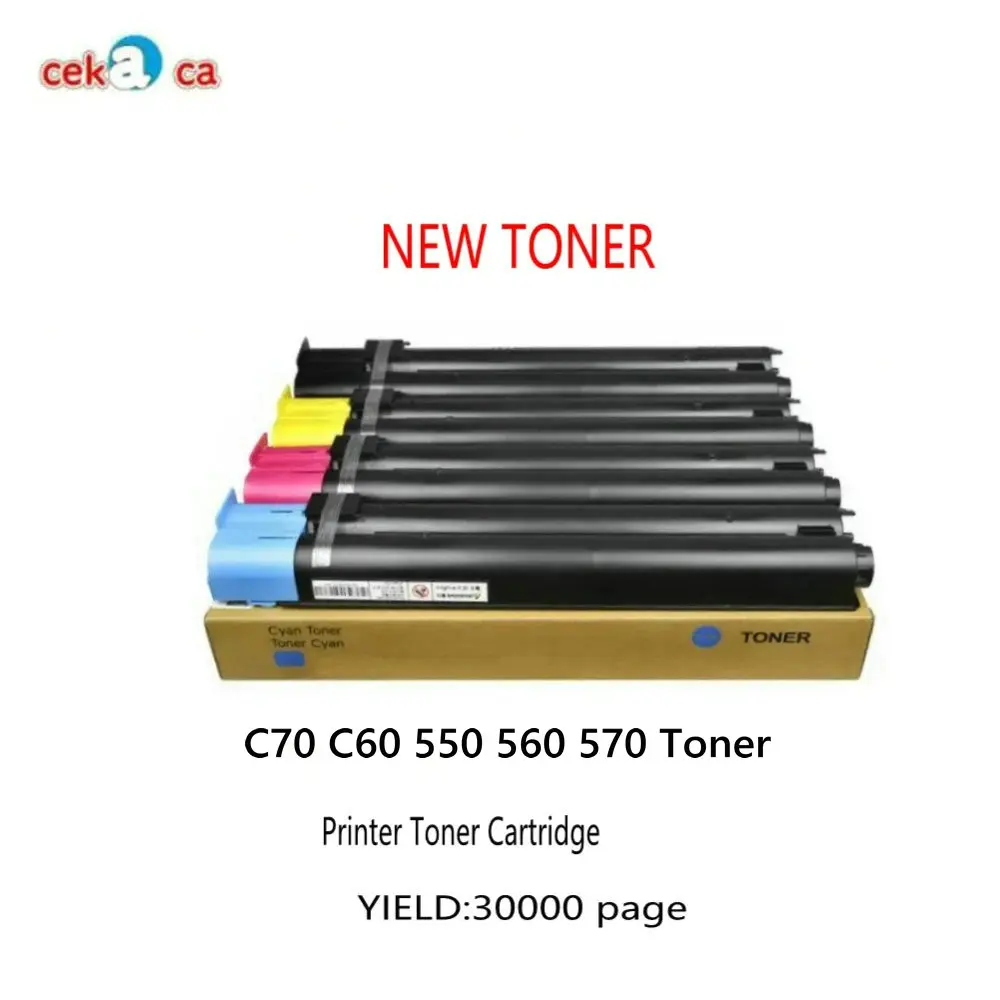 

Новый совместимый японский тонер для Xerox C70 C60 550 560 570 C9065 C9070, картридж с тонером для принтера, чернила