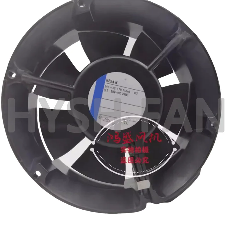 New Original 6224 N DC24V 710mA 17W High-end Device Cooling Fan