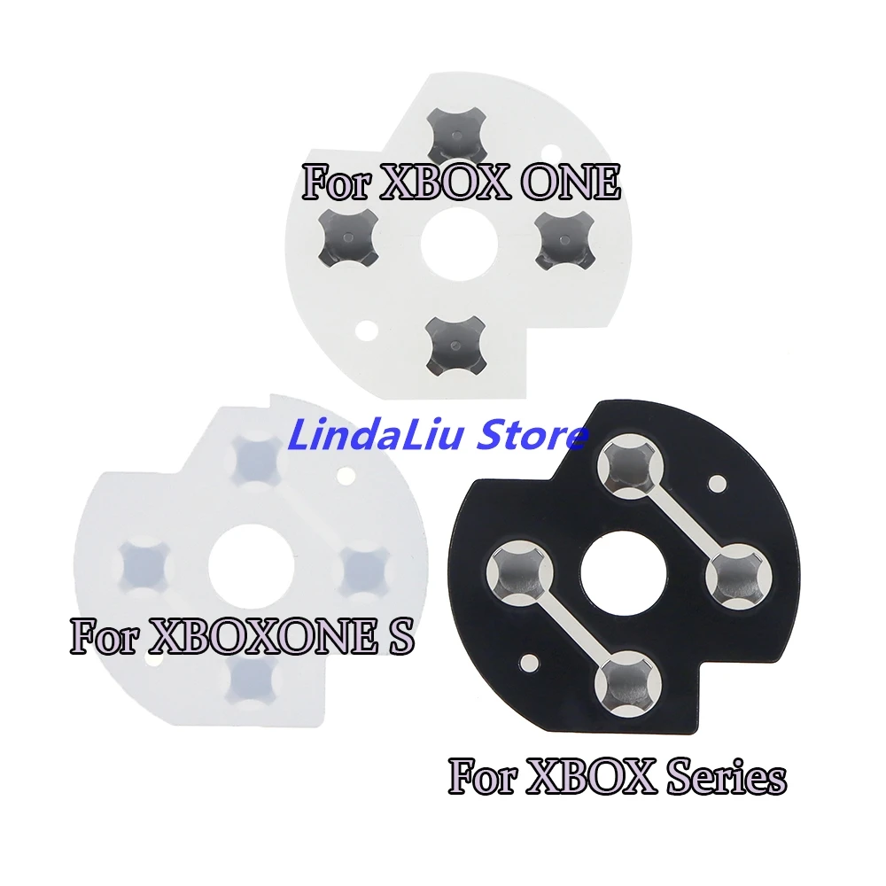 

5pcs For Xbox One S Controller D Pad Buttons Metal Dome Conductive Film Sticker For Xbox Series S Replacement