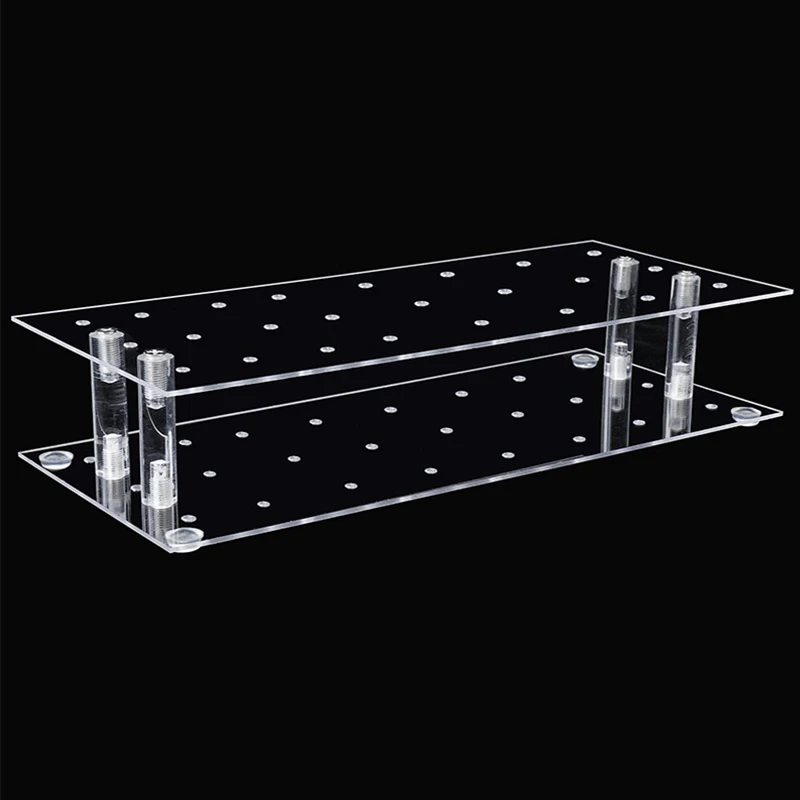 YOMDID Acryl-Lutscherständer mit 24 Löchern, transparenter Lutscher-Displayständer, abnehmbarer Kuchen-Lutscherständer, Party-Dekoration – Detail 8
