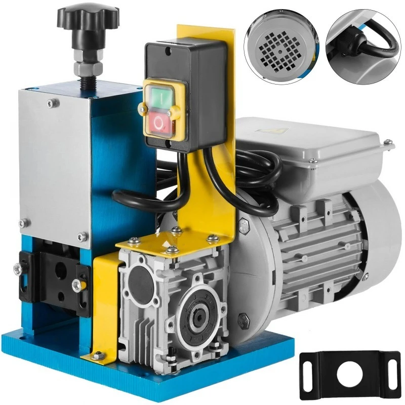 Automatic electric wire stripping machine 180W aluminum alloy wire stripping machine