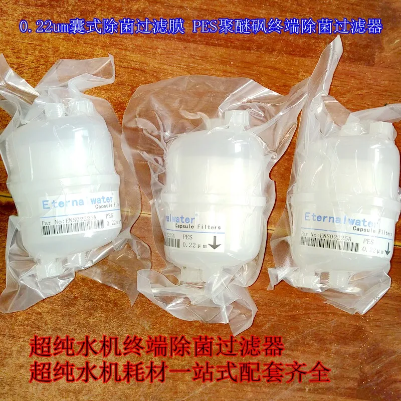 Ultra-pure water machine sterilization filter end point purification hydrophilic 0.22um PES polyethersulfone membrane