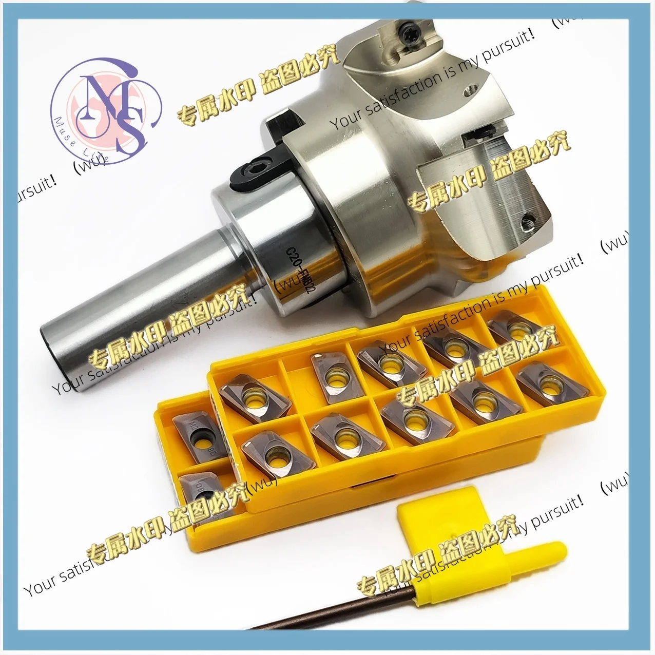 C12 C16 C20 FMB22 Face Milling Handle  BAP400R 50 22 4T 63 22 4T 80 27 6T Face Milling Cutter Head  APMT1604PDER Carbide Blade