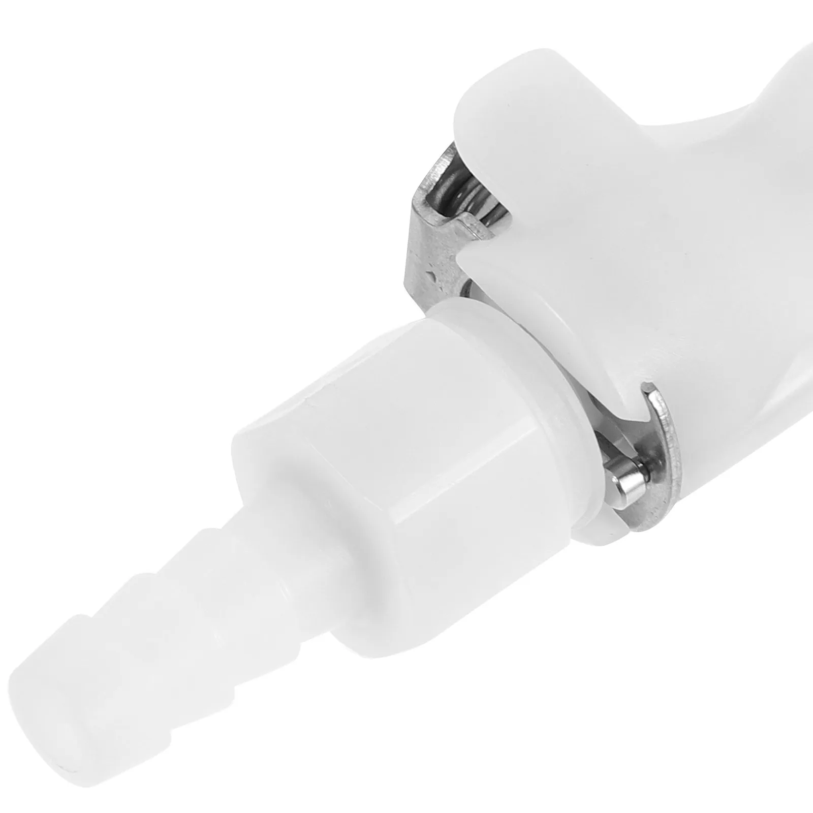 Beer Line Barb Connector Food Grade Plastic Quick Disconnect Valve for Draft Keg Tubing Leak Proof