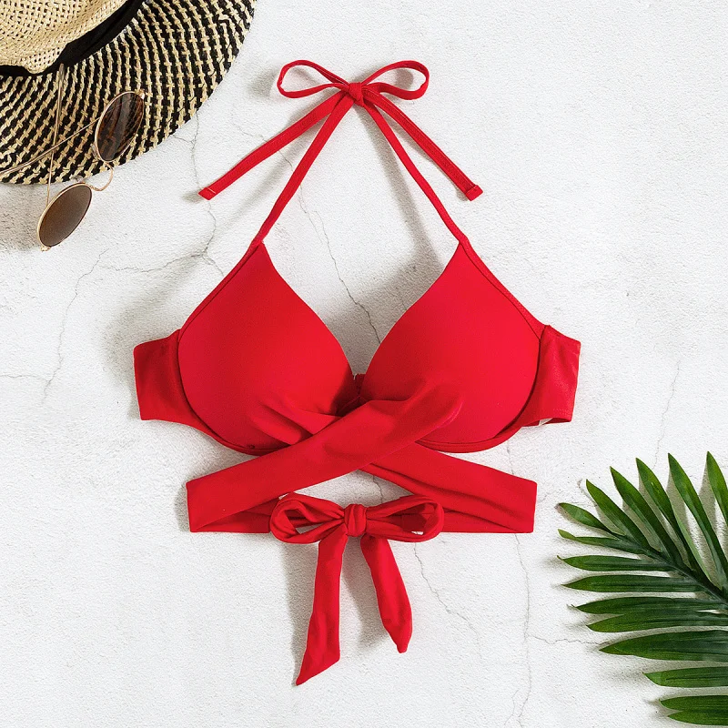 

New Model from YonghebikiniSingle Bikini Top Swimsuit Sexy Two-Piece Women's Swimwear