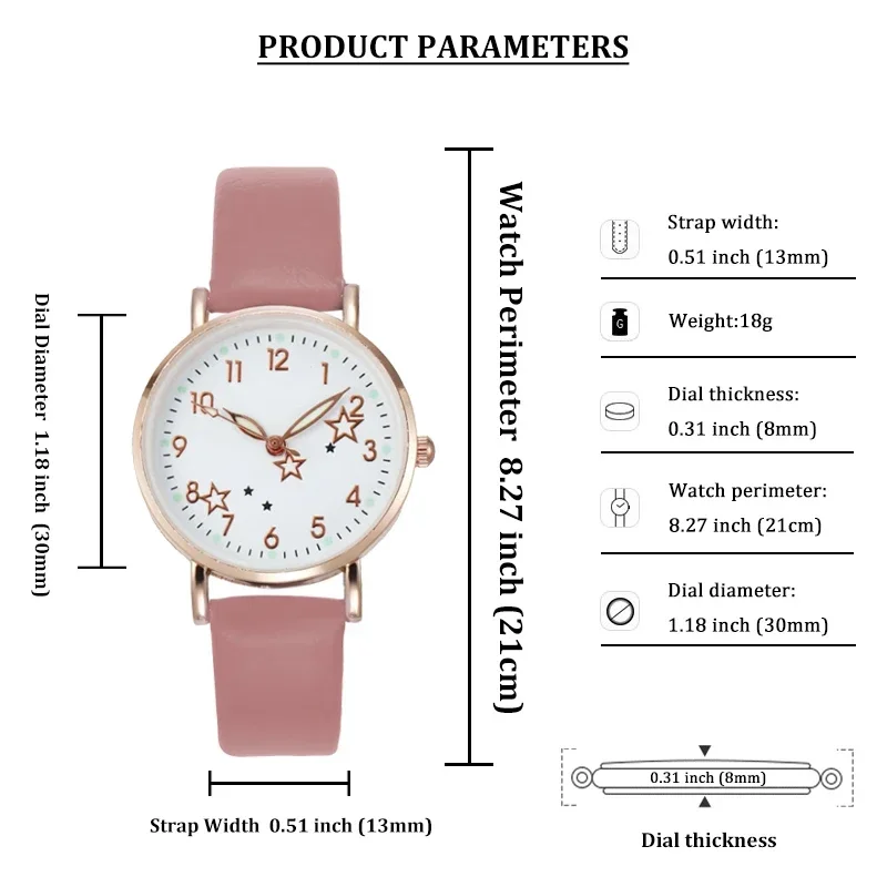 Lichtgevend quartz vrouw horloge studenten temperament eenvoudig schattig horloge roestvrijstalen wijzerplaat vrouwelijke klok geen armband Relogio Mujer