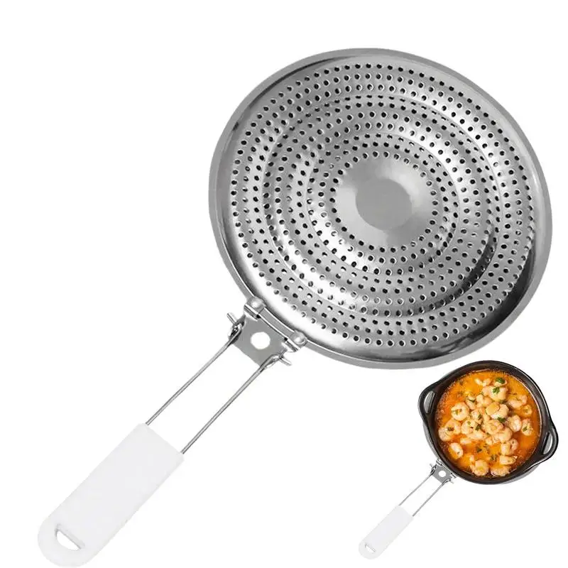 

Stove Heat Diffuser Stainless Steel Multipurpose Flame Guard Simmer Plate Portable Stove Heat Diffuser With Handle Stove Top