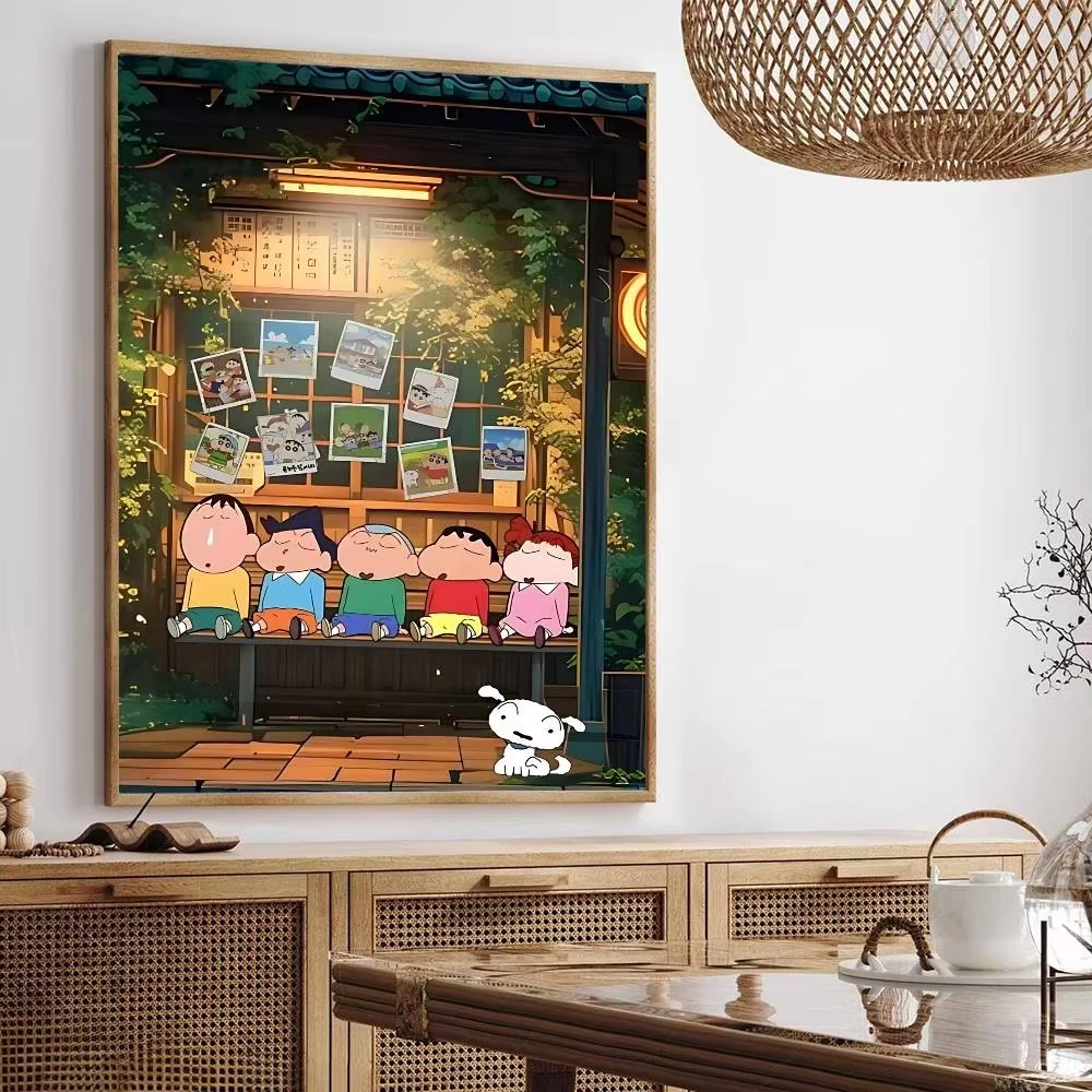 

Jigsaw Puzzle for Adults 500/1000/1200/2000PCS Crayon Shin Chan Artwork Paper Puzzle Home Wall Decoration Gift Idea