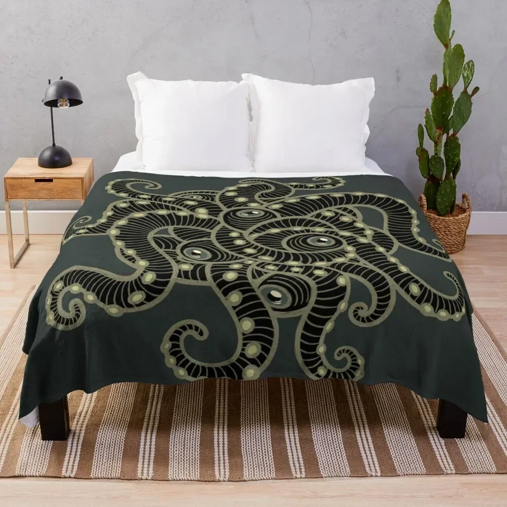 Cthulhu Lifestyle Throw Blanket Moving Large Designers Sofas Blankets