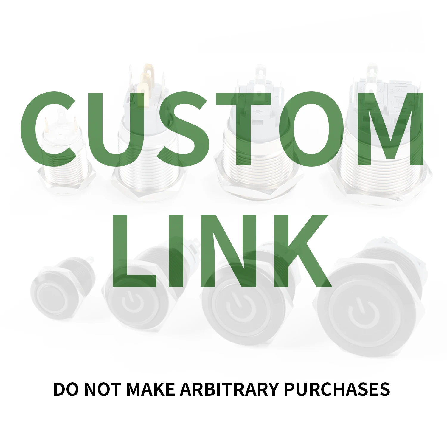 Customize links, do not make arbitrary purchases
