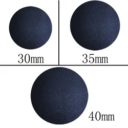 100-500pcs 자석 휴대 전화 홀더에 대 한 30mm 35mm 40mm 스크래치 방지 검은 금속 접시 디스크 철 시트
