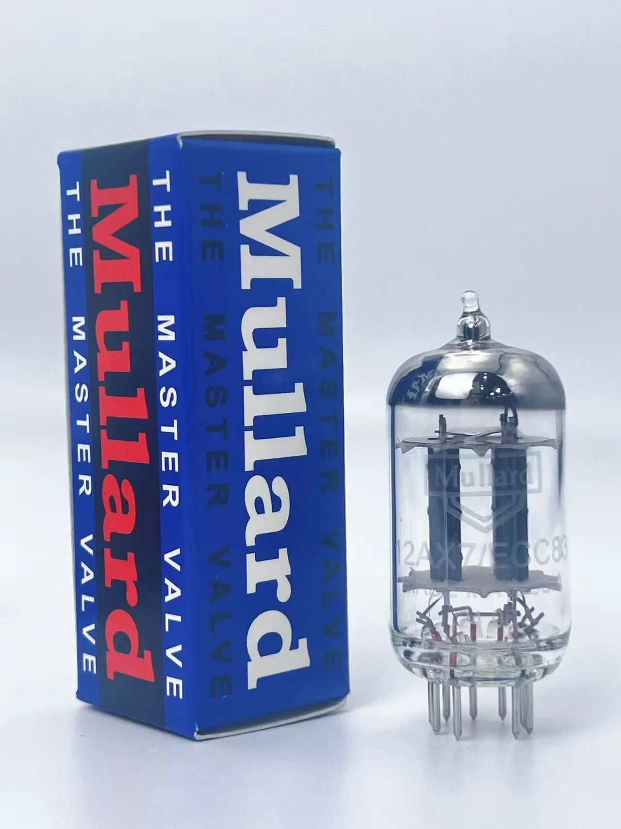 Mullard 12AX7 ECC83 Reissue Vacuum Tube - Smooth Warm Sound, Low Noise, High Reliability for Hi-Fi Preamps & Guitar Amps