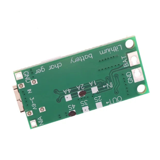 Multi-cell 2S 3S 4S Type-C to To 8.4V 12.6V 16.8V Boost Li-ion Battery Charger DC 3V-6V 18650 Lithium Battery Plate