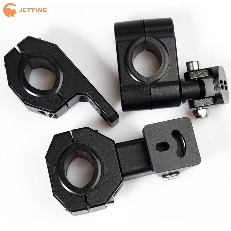 1pc Motorcycle Mounting Bracket Headlight Spotlight Mount Universal Motorcycle Fog Light Bracket Headlamp Holder Accesorios