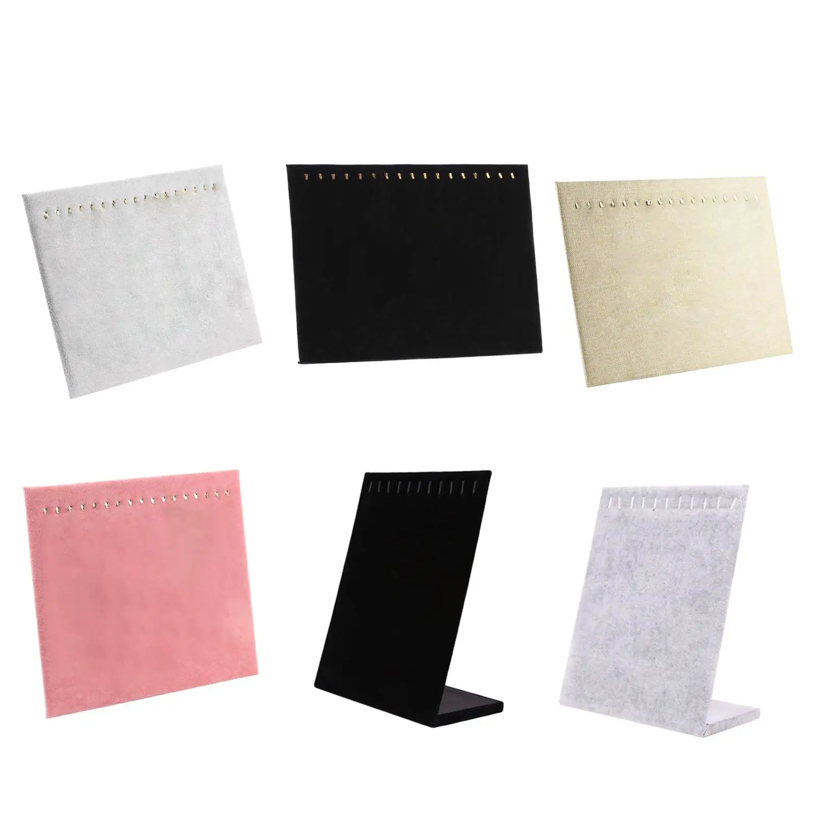 

Подставка для демонстрации ювелирных изделий, держатель для хранения ожерелий, подставка для демонстрации ожерелий, предметов коллекционирования, серег, 17 цветов