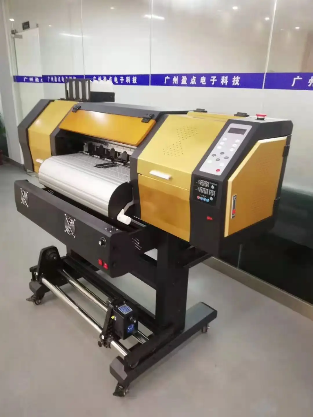High Quality 6050 Model UV DTF A/B Film Printer Machine 3D Roll to Roll Direct to Film Printing for Thermos Cup Label Printing