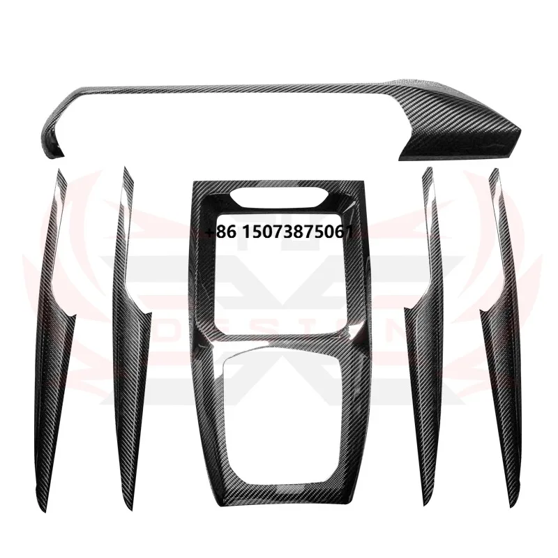 True Carbon Fiber Complete Dashboard Center Console Trim for  X3M F97 X4M F98 OEM Perfect for Interior Parts