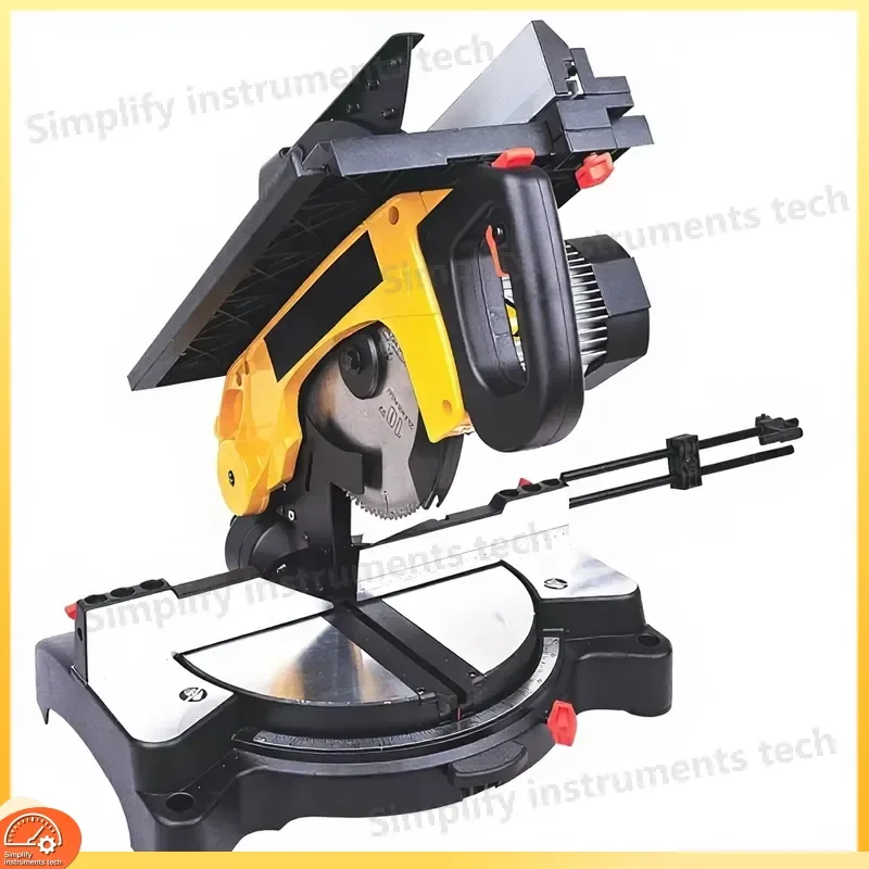 Brushless Miter Saw Aluminum Wood Cutter Multifunctional Profile Cutting Durable Oblique Angle Sawing Tool