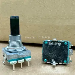 1 Piece EC16 Encoder 3 Pin Old Style Power Amplifier Volume Control 360 Degree Rotation Adjustable Potentiometer 24 Pulses