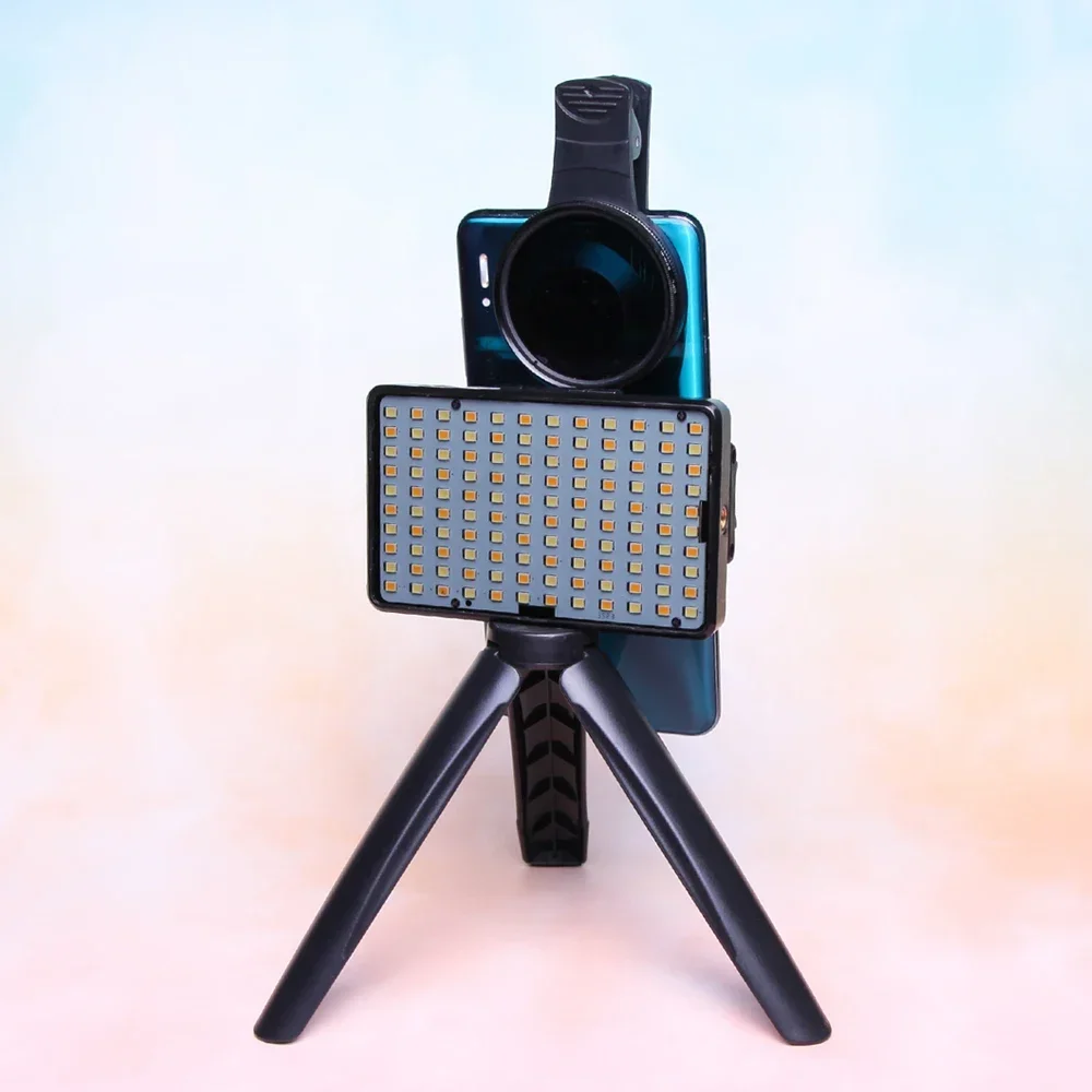 120 LED Redukcja odbijanego światła wypełniającego tatuaże z 52 mm Cpl do obiektywu telefonu komórkowego Okrągły filtr polaryzacyjny Kompatybilny z każdym telefonem