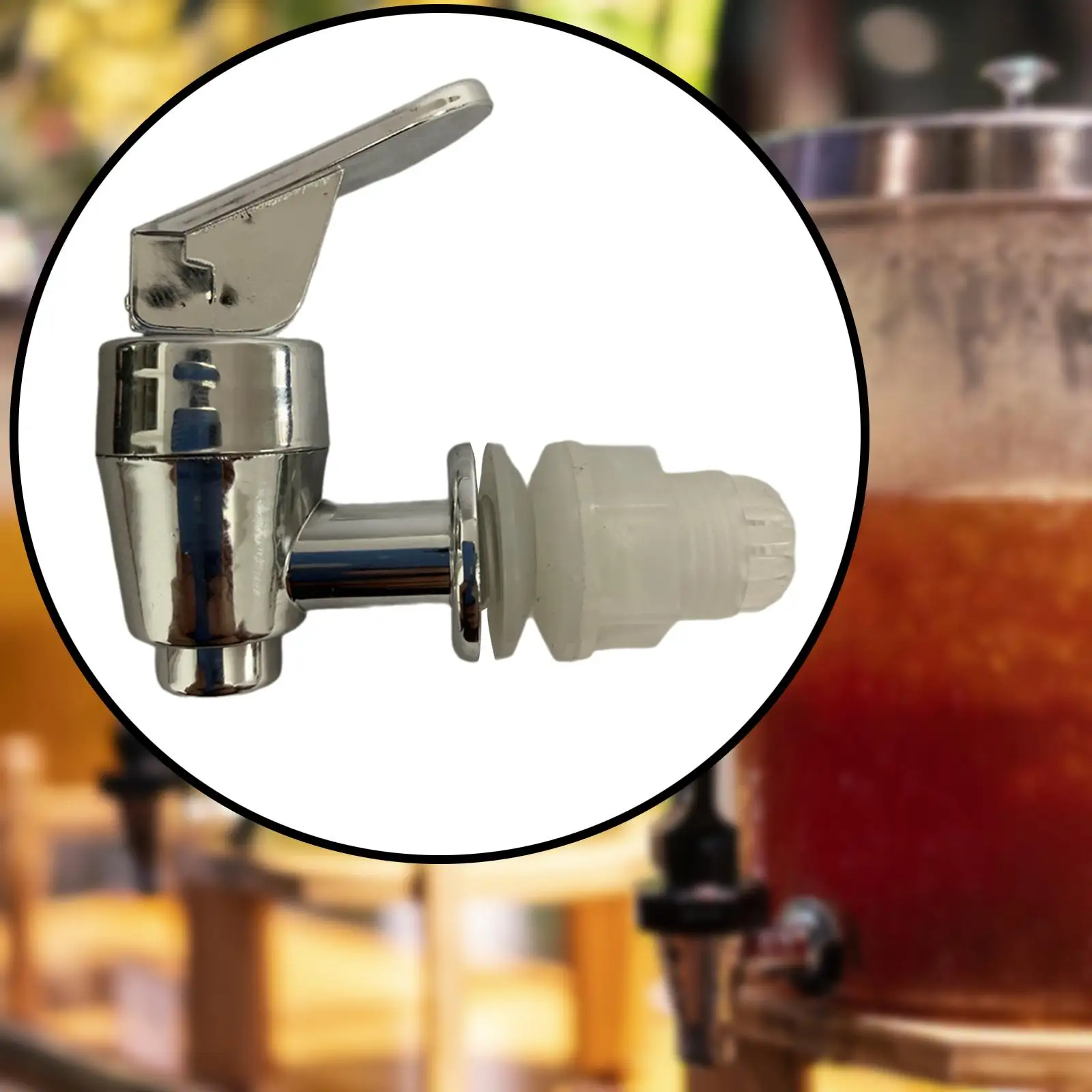 Torneira dispensadora de bebidas com aberturas de 12 mm, torneira dispensadora de suco para bar de sala de jantar