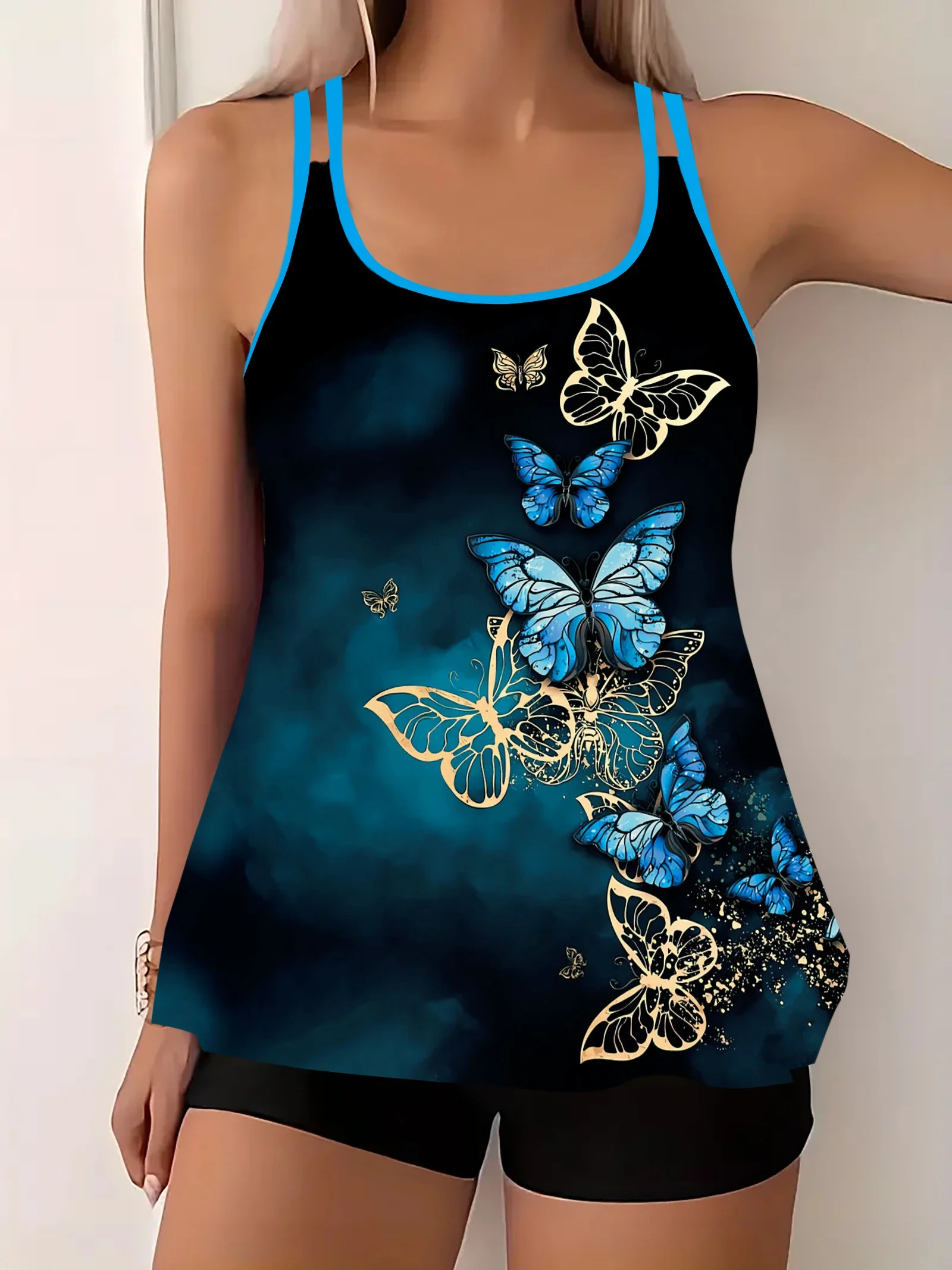 Costume da bagno bikini a due pezzi per donna Estate sexy tankini patchwork multicolore costume da bagno bikini sexy per le vacanze costumi da bagno estivi