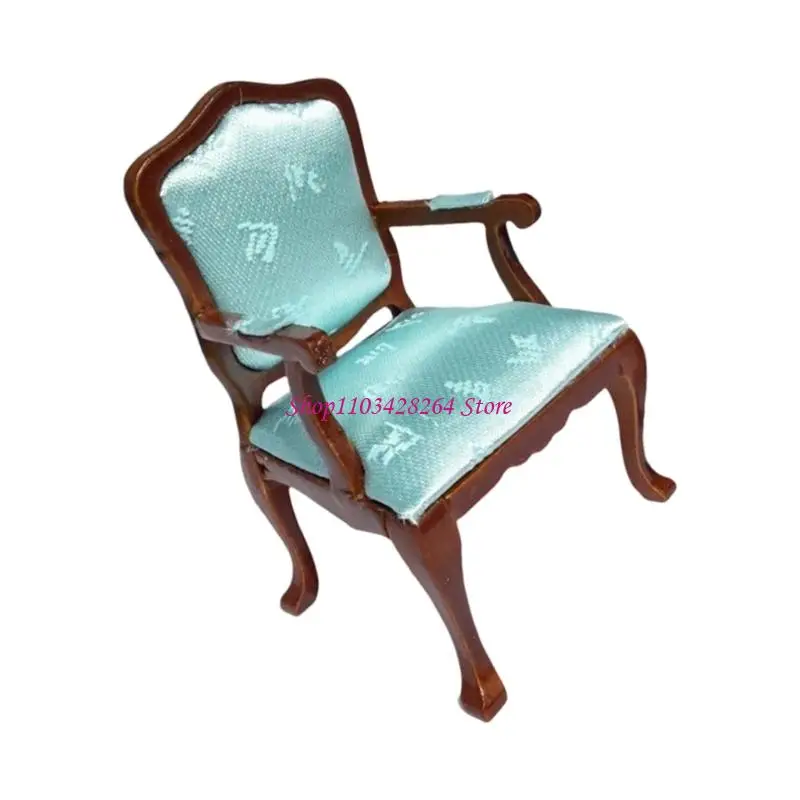 

1:12 Scale Living Room Sofa Chair Model Figure Doll House Miniature Furniture