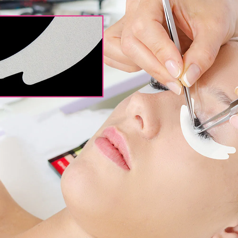 10 Stuks Pads Foam Eye Shields Voor Lash Extension Gereedschap Wimper Pads Make-Up Accessoires Wimpers Matten Enten Kits