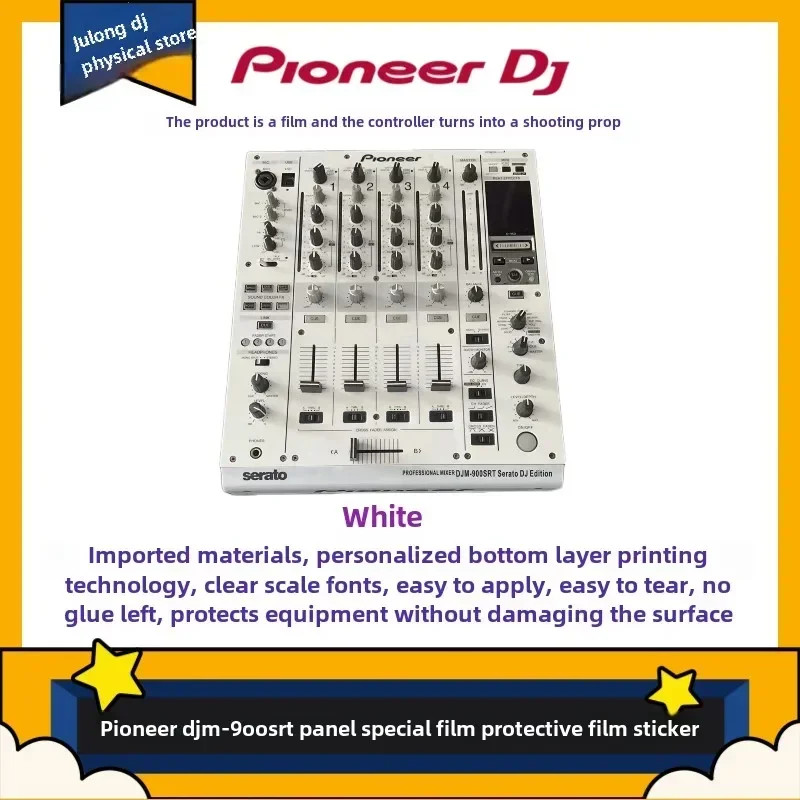 Pioneer DJM900SRT Mixer Self-adhesive Film! Self Adhesive Film, Machine Not Included, Do Not Purchase Without Machine)