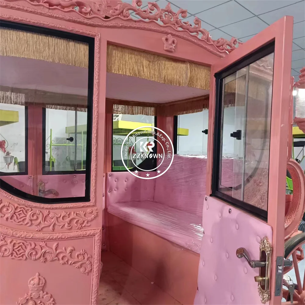 Elegant Luxury Royal Horse Carriage Customized Vintage Wedding Horse Drawn Carriage for Parades