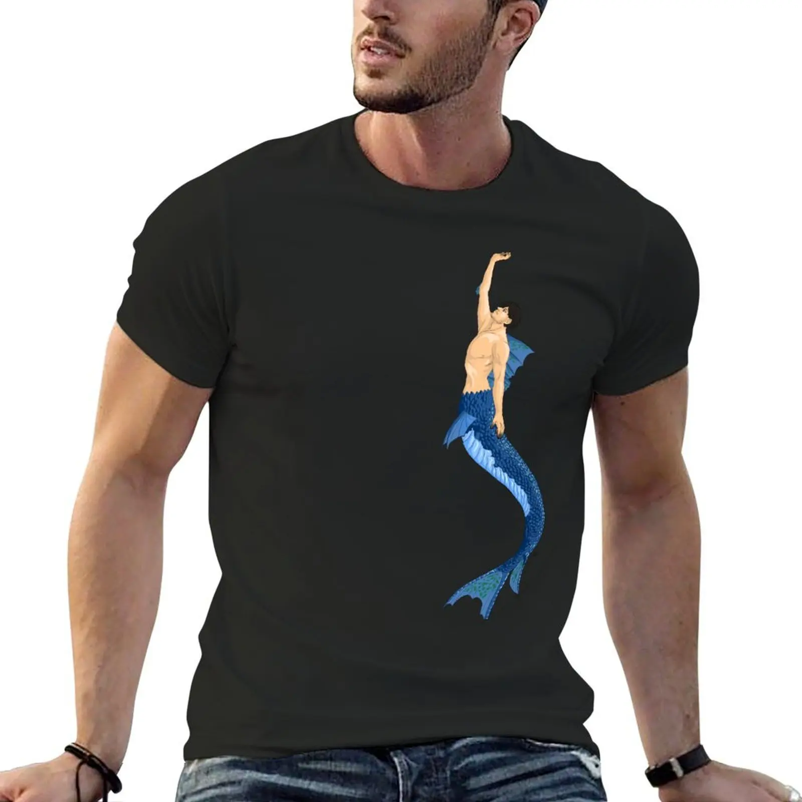 

Adult Merman T-Shirt vintage t shirts custom shirt mens designer t shirt