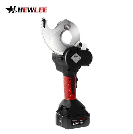 

HEWLEE HL-50M Battery Powered Ratchet Cable Cutter For 50mm Cu/Al Cable Armored Cable/800mm ACSR/100mm Steel Wire