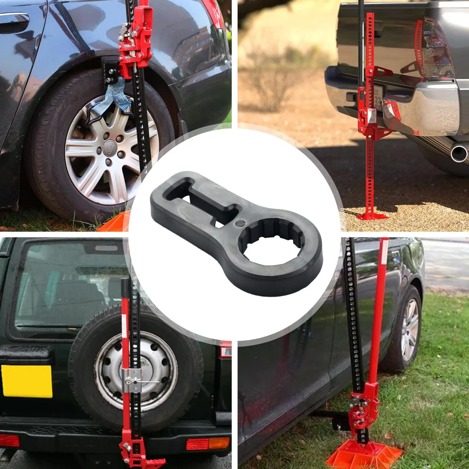 Off Road Jack Car fixed bracket Seamless Lift Jack monkey climbing pole plastic durable buckle farmer top lock buckle