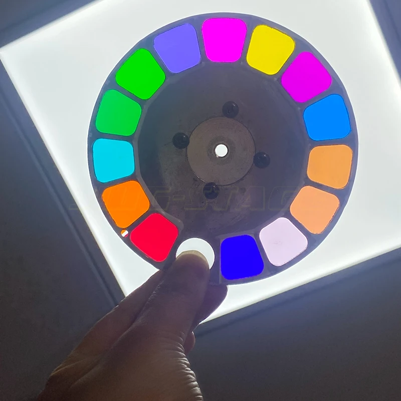 5R7R 200W230W Beam Light Color Stage Light Color Panel Gobo Wheel Pattern Customized 14 Colors Accessories