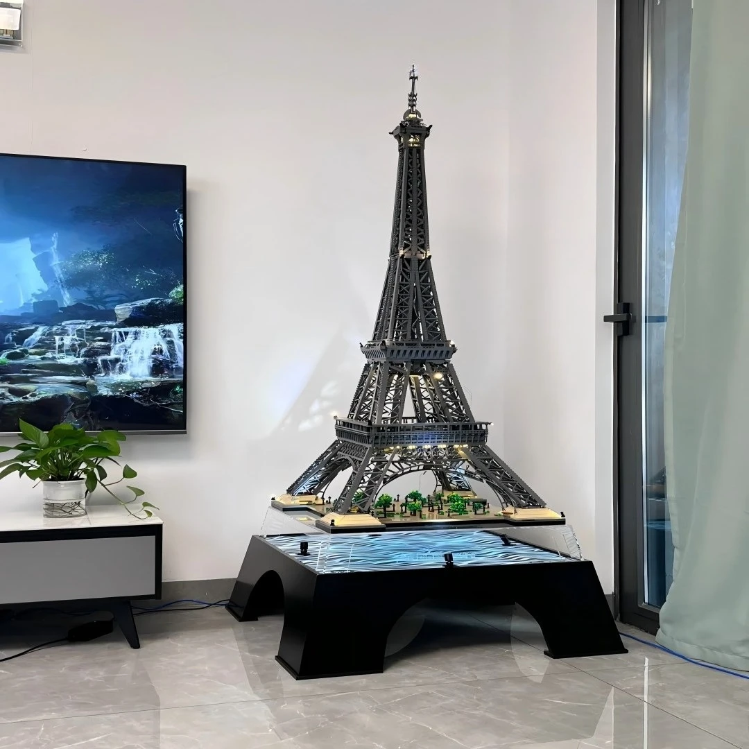 The Famous Big Tower Model 10307 Building Blocks Sets Suitable for Christmas Gifts Not Compatible with Legoed Particles,10001pcs