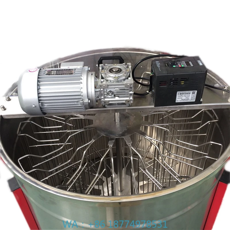Machine Extraction Spinner Used Electric Honey Extractor for Buyer12 Frame Automatic Reversible Radial Bee Honey Processing