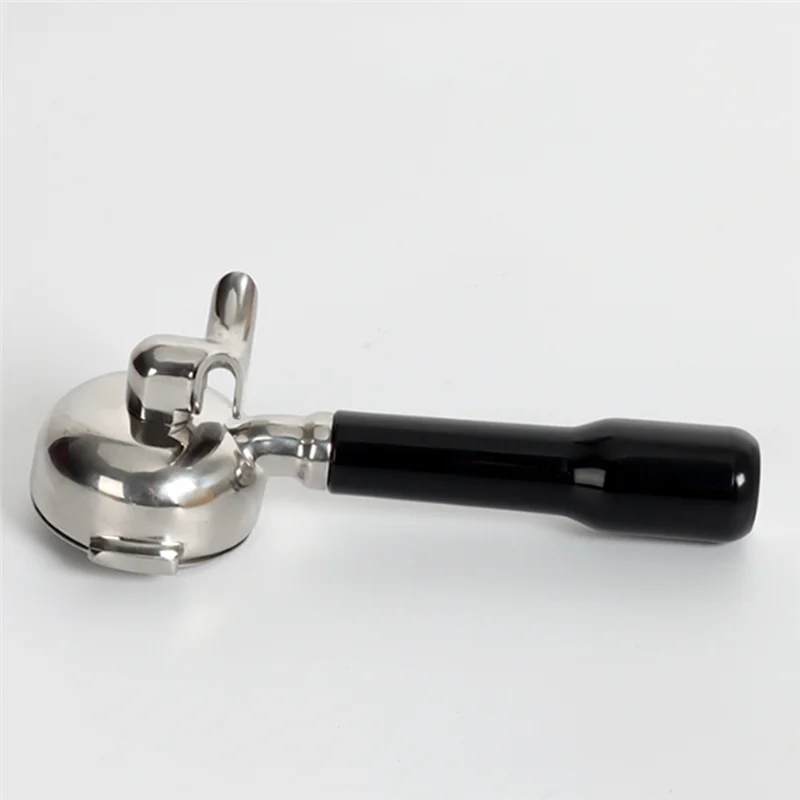 AF93-58Mm Edelstahl Kaffeemaschine Bodenloser Filterhalter Siebträger für E61 Expobar Double Mouth