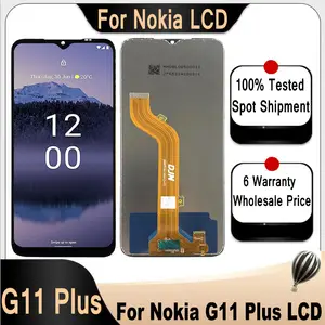 Bilashmart 6.52 Original Nokia G11 Plus LCD Display Touch Screen Digitizer Assembly Nokia G11Plus LCD Replacement Parts Screen