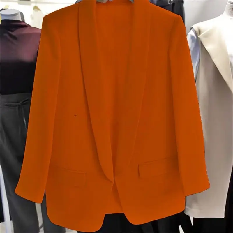 Women Suit Blazer Elegant Coat 2026 Spring Autumn Fashion Korean Blazer Luxury Jacket Solid Ladies Tops Clothes