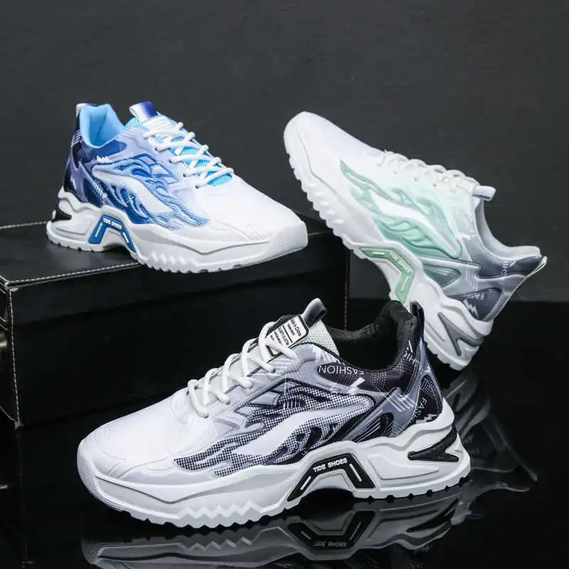 

Demi-season Autumn-spring Men's Shoes Spring Summer Skateboarding Trainer Brand Summer Sneakers For Sports Gifts Due To