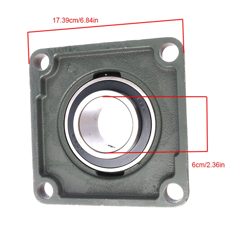 Outer Spherical Insert Bearing Taper Seat UCF212 for Trucks, Construction Vehicles, and Agricultural Machinery with 60mm Shafts