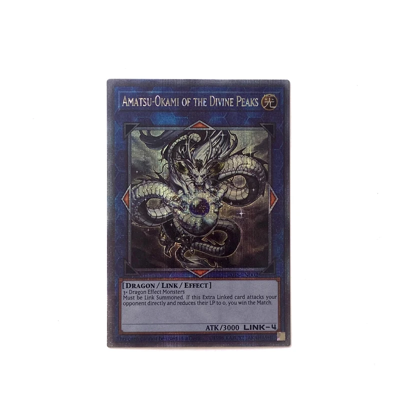 Yu-gi-oh! Sammlung DIY Proxy Karten Nori toshi in dunkelsten Regen Amatsu-Okami der göttlichen Gipfel nicht-Original-Anime-Karten