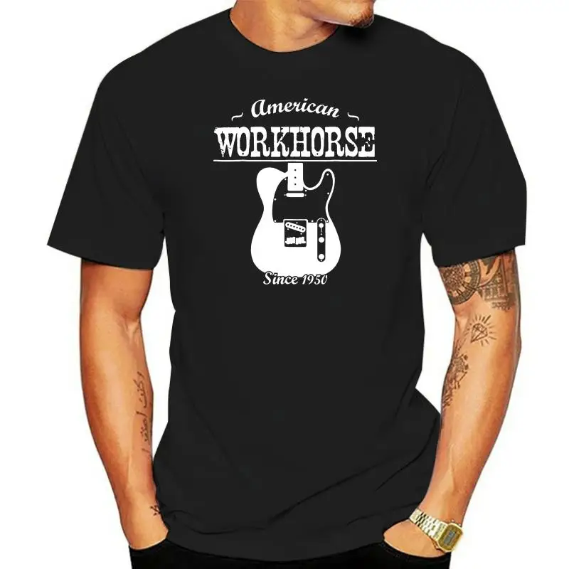 American Workhorse Since 1950 Telecaster Electric Guitar T-Shirt