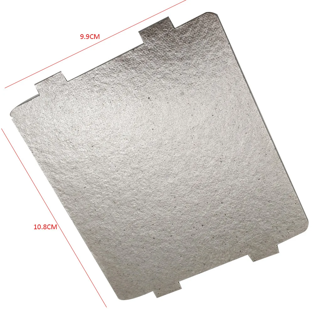 Defletor térmico universal 10.8*9.9cm da resistência de alta temperatura do filme de mica da isolação dos acessórios do forno de microondas