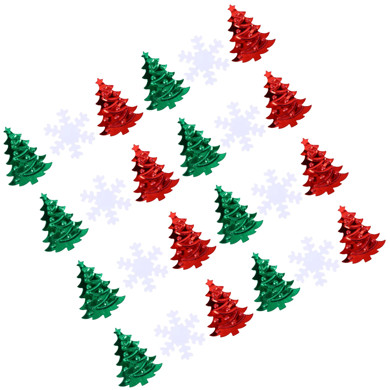 شجرة عيد الميلاد النثار قسط المواد احتفالية الطرف الديكور DIY بريق النثار ديكور عيد الميلاد الترتر مهرجان العرض #4